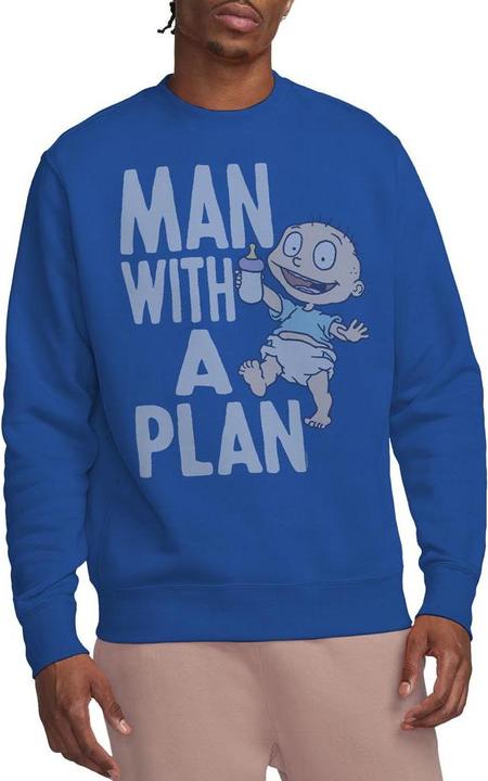 Immagine prodotto Rugrats Man With A Plan Felpa Adulto Unisex (M)