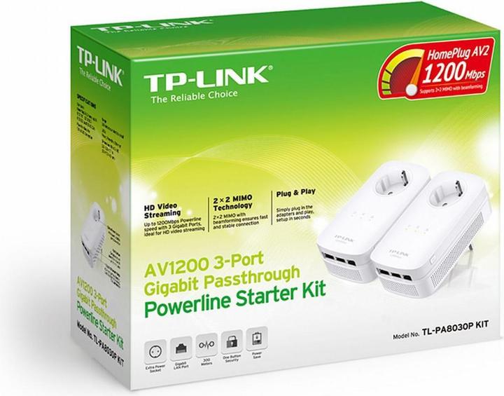 Image du produit TP-Link Kit TL-PA8030P (1300 Mbit/s)