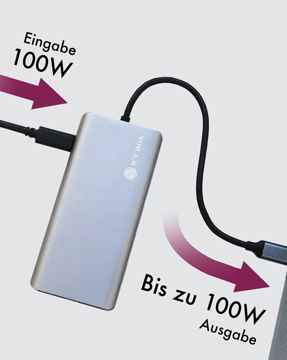 Produktbild Icy Box IB-DK4070-CPD (USB-C, 1 Ports)