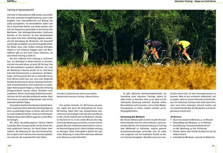 Nährwerte und Zutaten Rennrad-Training (Deutsch, Jochen Haar, 2023)