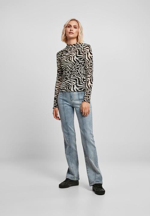 Immagine prodotto Urban Classics Donna AOP Mesh Turtleneck Longsleeve (4XL)