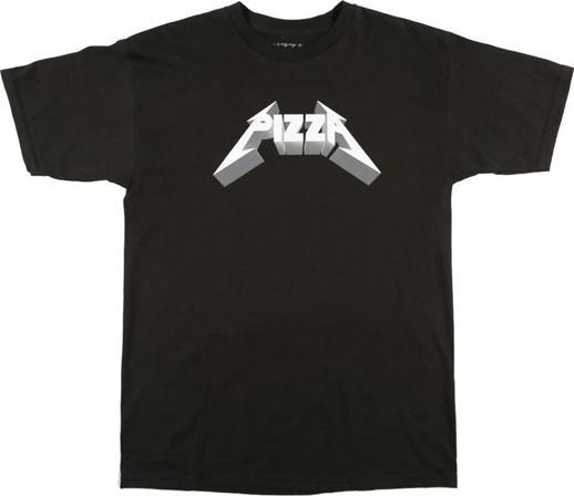 Pizza Metal T-Shirt (M)