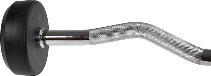 Actual product image HMS GSL-10 BARBELL/BROKEN BAR RUBBERISED 10 KG (1 x 10 kg)