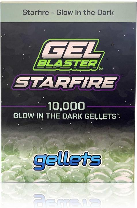 Actual product image Gel Blaster Gellets Starfire Glow