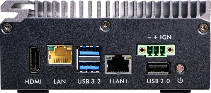 Actual product image Shuttle Barebone SPCEL03 Intel Atom x6413E 1xSODIMM max 32GB DDR4 2x2.5G LAN (Intel Atom x6413E)