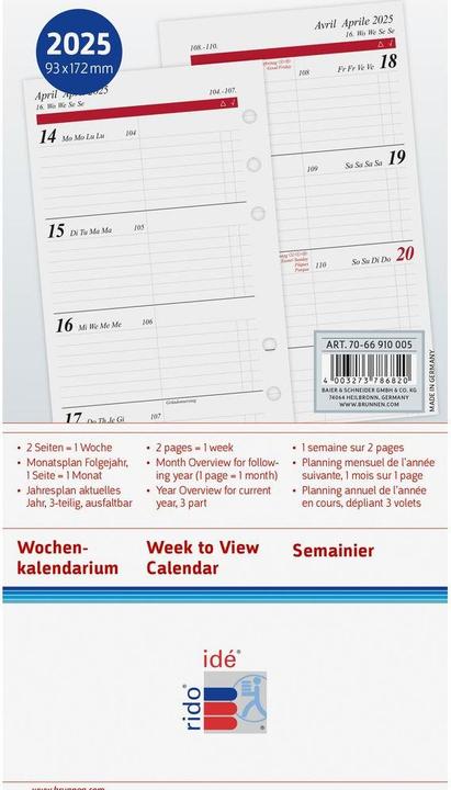Produktbild Idé TIMING Jahresinhalt