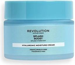 Actual product image Makeup Revolution Skincare Splash Boost With Hyaluronic Acid - Moisturising Cream (50 ml, 24h cream)