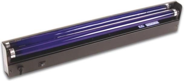 HQ Power VDL40UV Schwarzlicht + Halterung (40 W, Fluoreszlampen)
