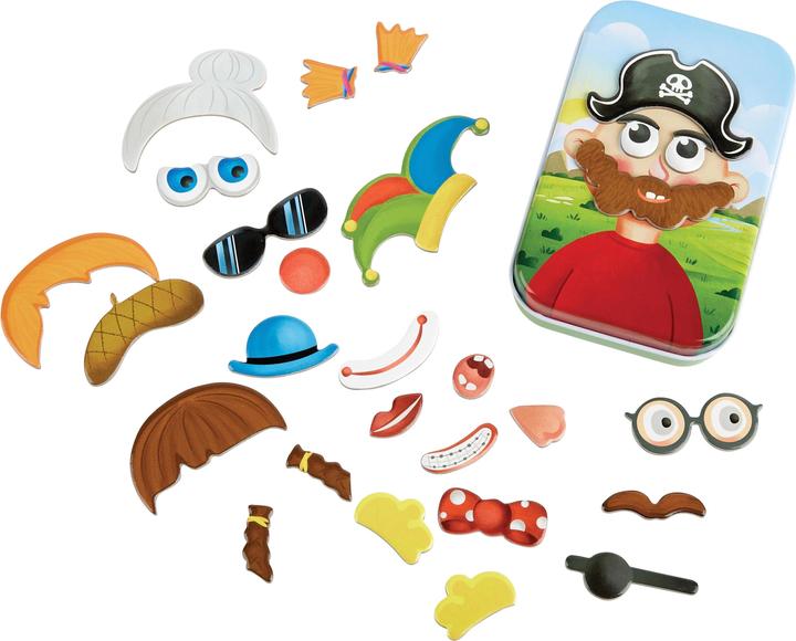 Hape Magnetische Lachgesichter (Multilingual)