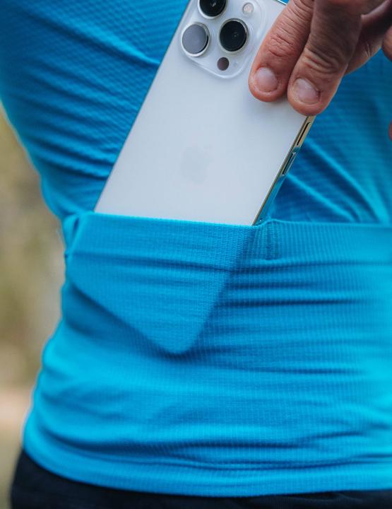 Actual product image Compressport Trail Postural SS Top Hawaiian Ocean (L)