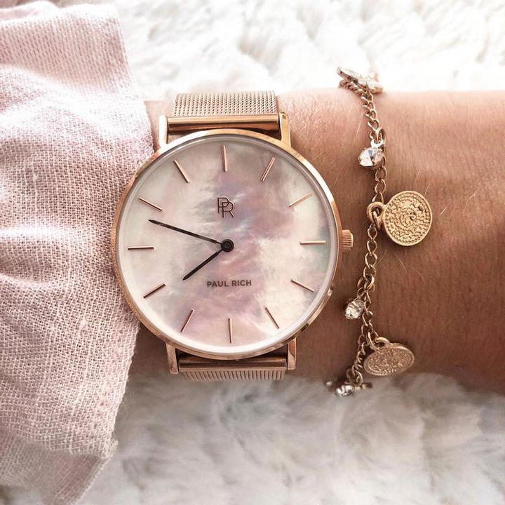 Produktbild Paul Rich Beverly Glam Rose Gold Mesh (Analoguhr, 36 mm)