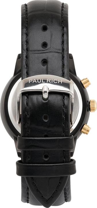 Actual product image Paul Rich Cosmic Black Leather (Analogue wristwatch, 42 mm)