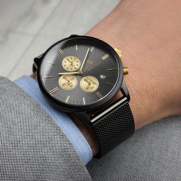 Produktbild Paul Rich Chronograph Zenith Mesh (Analoguhr, 42 mm)