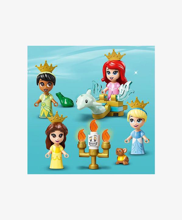 Produktbild LEGO Märchenbuch Abenteuer mit Arielle, Belle, Cinderella und Tiana (43193, LEGO Disney)