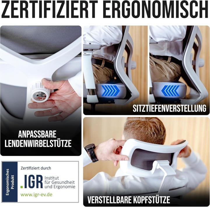 Produktbild Eliteseats Ergonomischer Bürostuhl