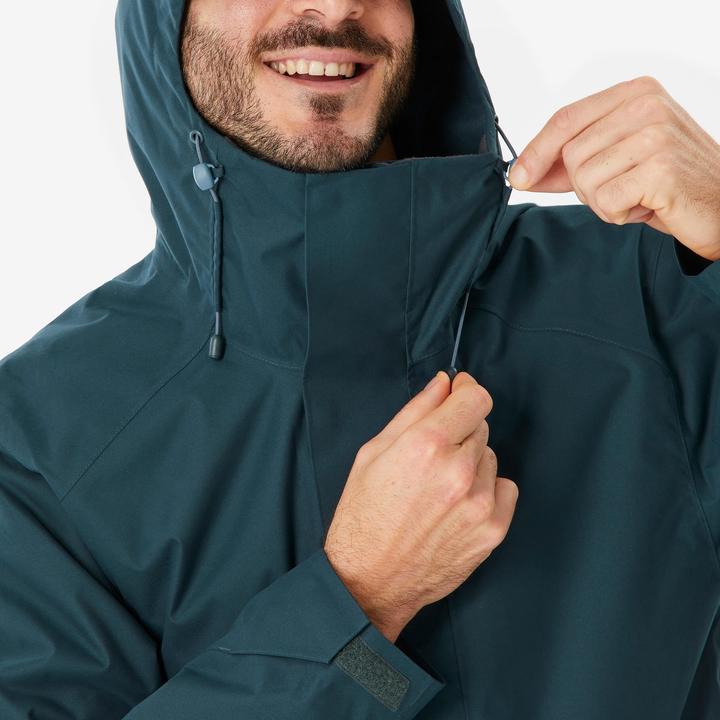 Actual product image Quechua Wanderjacke Herren lang - NH500 grün (4XL)