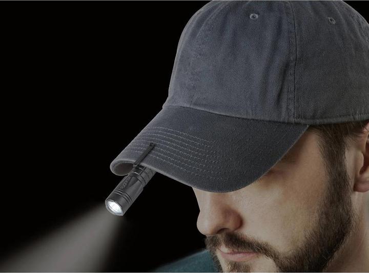 Produktbild Sygonix SMD LED Taschenlampe mit Gürtelclip, IP68 (wasserdicht), mit Stroboskop (2.22 cm, 190 lm)