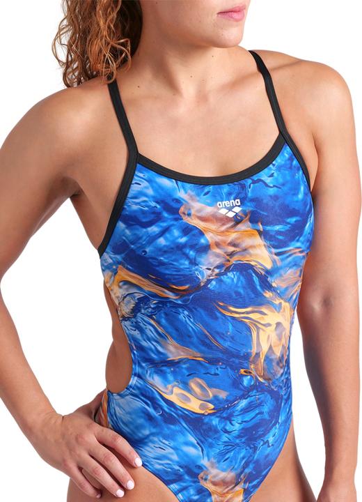 Image du produit Arena W Gold Leaves Swimsuit Challenge Back (38)