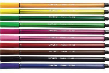 Actual product image Fineliner FL 1000 0,4mm hellgrün 10 (Light green, 10 x)