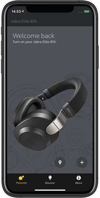 Produktbild Jabra Elite 85H (ANC, 40 h, Kabelgebunden)