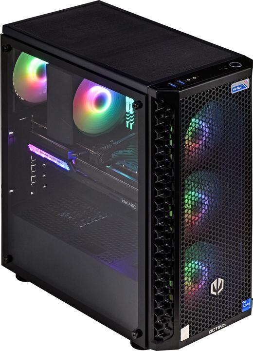 Image du produit Action Gaming Desktop PC (AMD Ryzen 5 5500U, 16 Go, 500 Go, Radeon RX 6600)