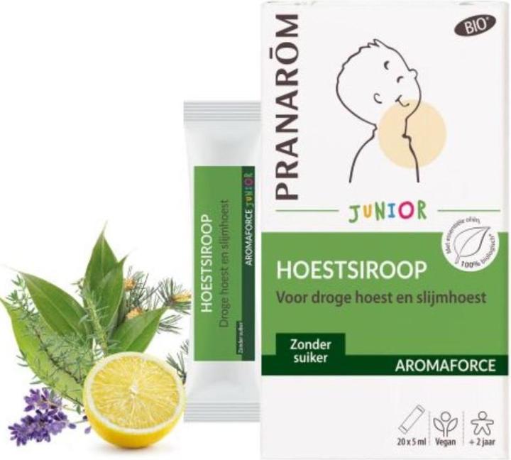 Produktbild Pranarom AROMAFORCE - Hustensirup Junior (20 Stück)