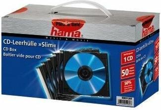 Productafbeelding Hama 1x50 CD blanco hoes SlimLine