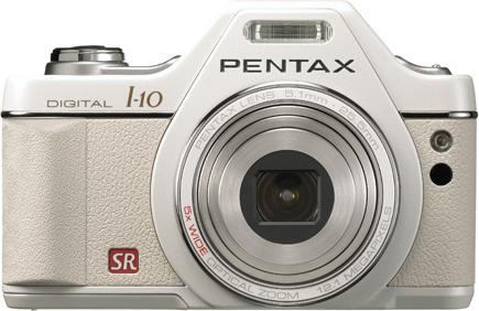 Produktbild Pentax Optio I-10, 12 MPixel, 5x Zoom, Retro-Design, Weiss (1/2,3'')