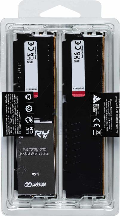 Produktbild Kingston Fury Beast (2 x 32GB, 6000 MHz, DDR5-RAM, DIMM)