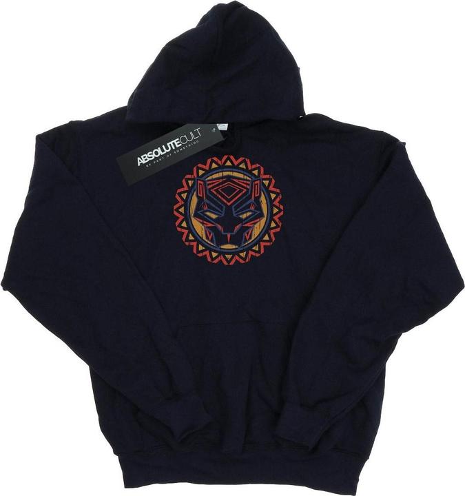 Black Panther Tribal Panther Icon Hoodie (XL)
