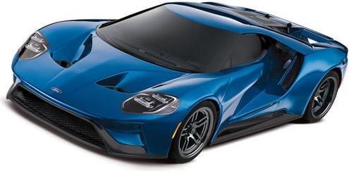 Produktbild Traxxas 4Tec 4x4 Ford GT blau RTR ohne Akku/Lader 1/10 4WD Tourenwaren Brushed (RTR Ready-to-Run)