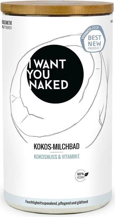 Actual product image I want you naked Aroma bath coconut milk bath