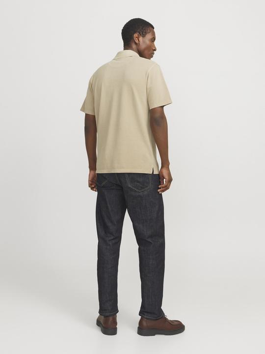 Actual product image Jack & Jones Einfarbig Hemdkragen Poloshirt Poloshirt (M)