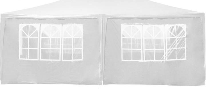 Wiltec Pavillon 3x6m in Weiss mit UV-Schutz 50+ Gartenpavillon Partyzelt Camping (600 cm, 300 cm)