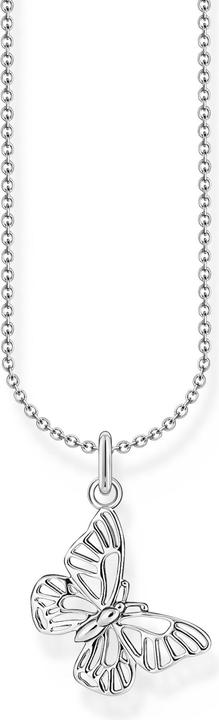 Thomas Sabo Kette mit Schmetterling-Anhänger Silber (925er Silber, 38 cm)