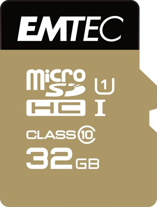 Emtec gold elite (32 GB, microSDHC, U1, UHS-I)