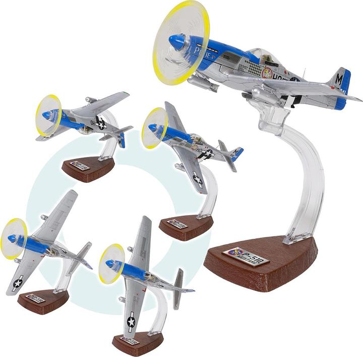 Actual product image Forces of Valor WW2 P-51D Mustang aircraft fighter