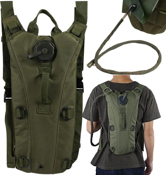 Produktbild Extralink Military Berg-Rucksack Mit Trinksystem Und 3l Wassertank Mil-1114