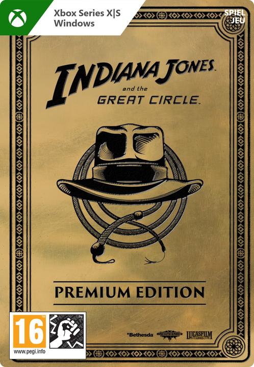 Actual product image Microsoft Indiana Jones and the Great Circle - Premium Edition (Xbox Series X, Xbox Series S, Windows)
