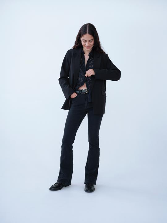 Actual product image Vila Mid Waist Flared Jeans (L)