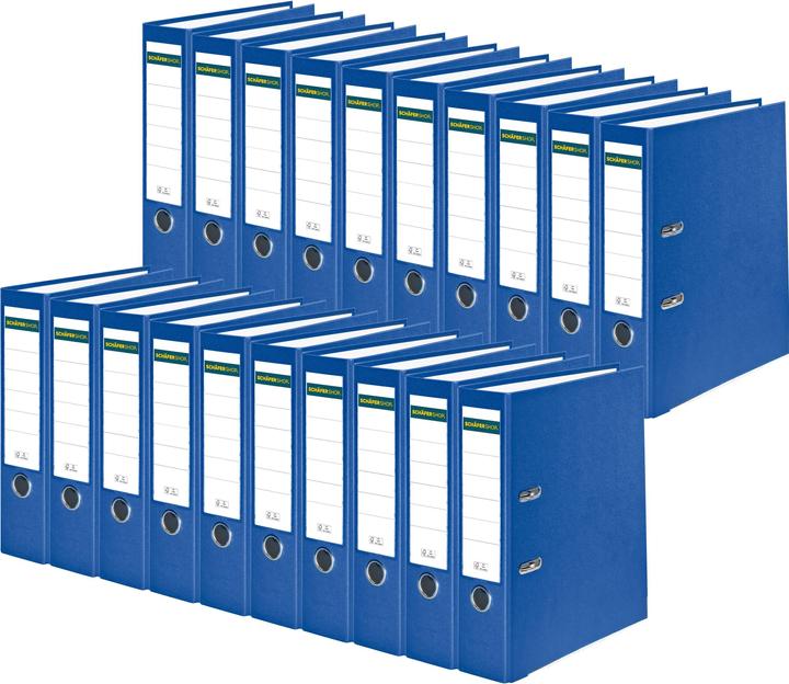 Schäfer Shop Folder, DIN A4, spine width 50 or 80 mm (A4, 80 mm, 20 Piece)