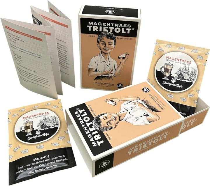 Landolt Hauser Trietolt Magenträs (Magentraes) Schiebebox mit Rezept (150 g)