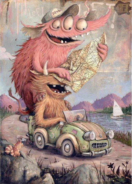 Actual product image Heye Road Trippin' Standard (2000 pieces)