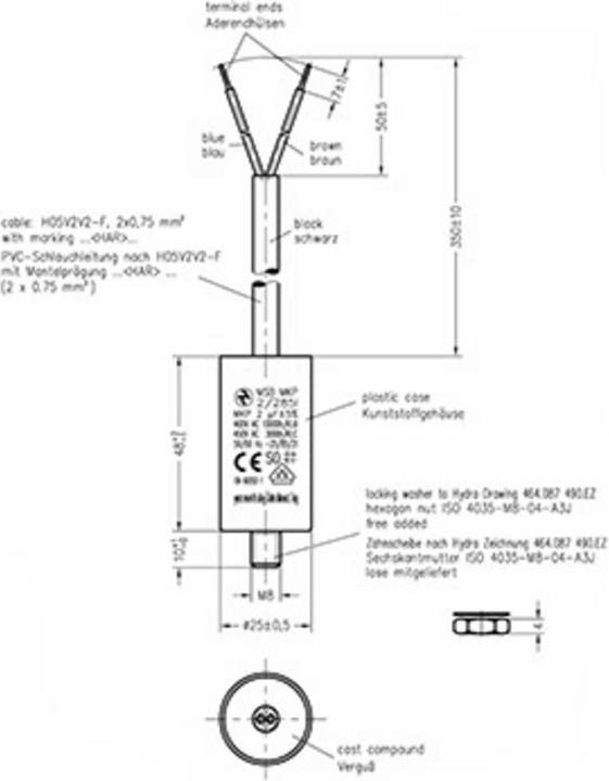 Image du produit Condensateur moteur MKP