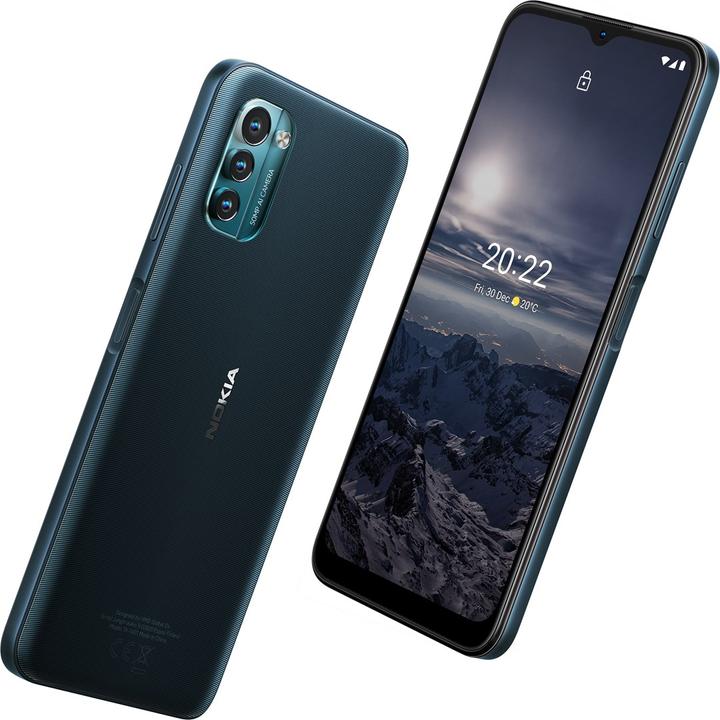 Actual product image Nokia G21 (128 GB, nordic blue, 6.52", Dual SIM, 50 Mpx, 4G)