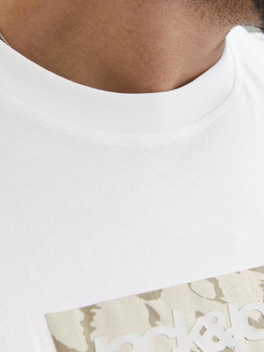 Actual product image Jack & Jones Plus Size Gedruckt T-shirt T-shirt (7XL)
