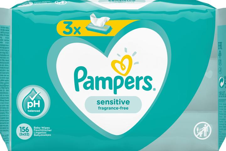 Pampers Sensitive (156 Piece)