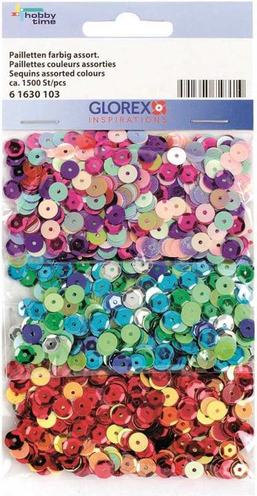 Glorex Paillettes Mix rond