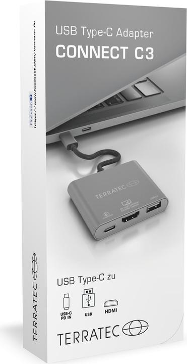 Immagine prodotto Terratec Collegare C3 (USB-C, 3 Porti)