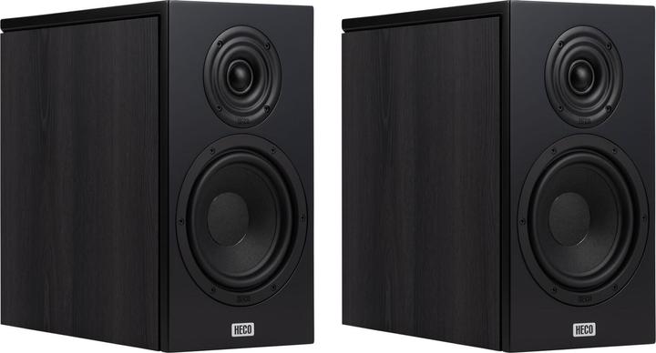 Actual product image Heco AURORA XT 300 BLACK/OAK (1 pair, 80 W)